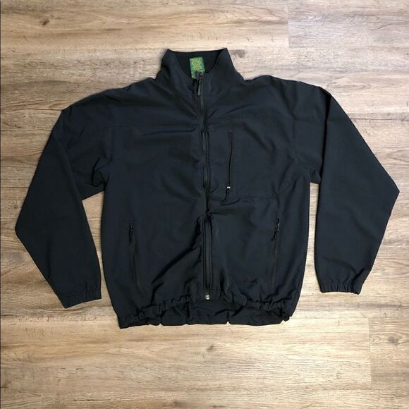 Cabelas Black Jacket Size L - Picture 1 of 7
